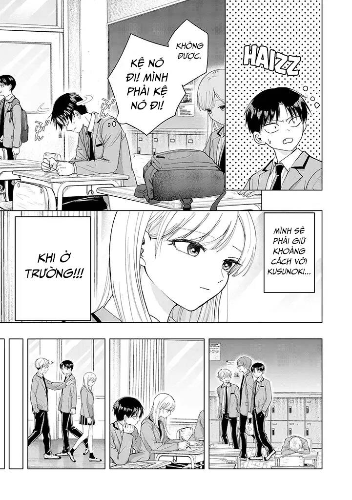 kusunoki-san wa koukou debut ni shippai shite iru chapter 3 - Trang 2