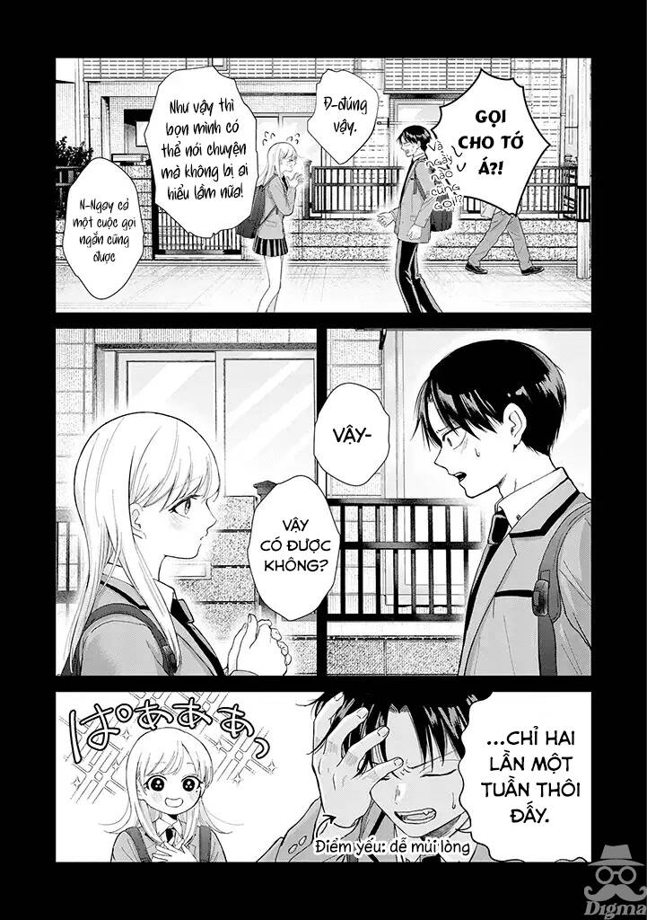 kusunoki-san wa koukou debut ni shippai shite iru chapter 3 - Trang 2