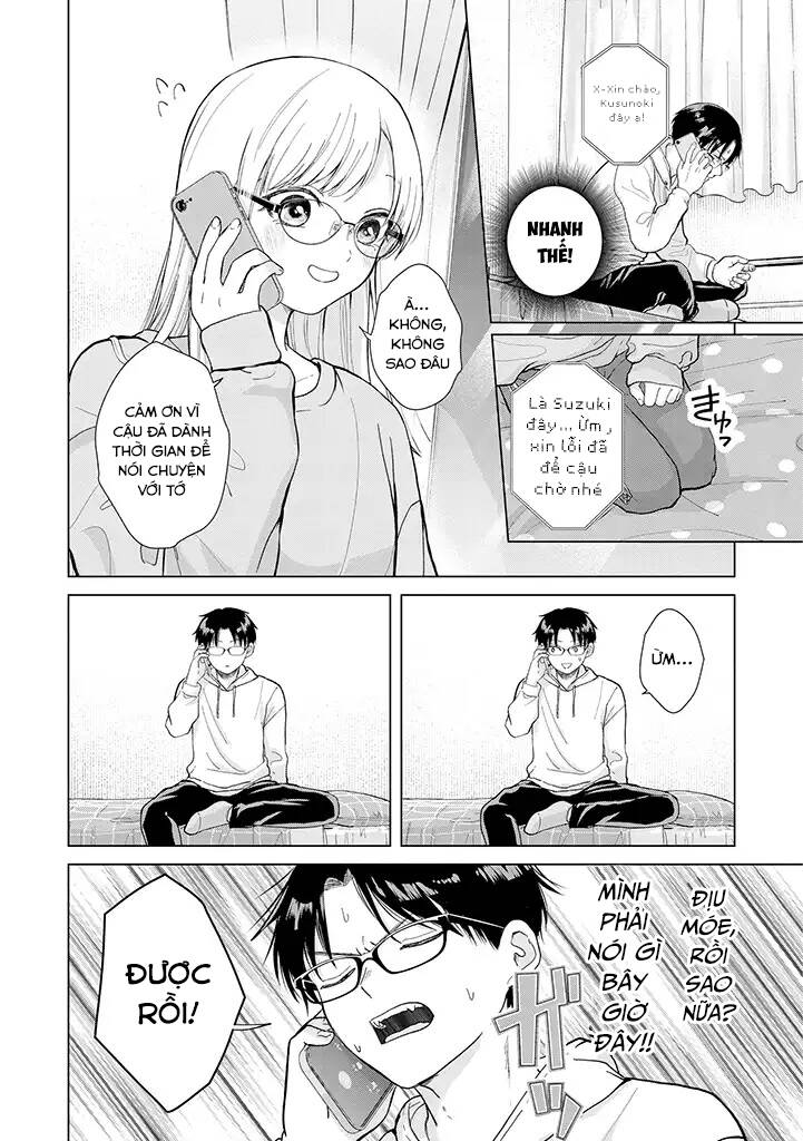 kusunoki-san wa koukou debut ni shippai shite iru chapter 3 - Trang 2