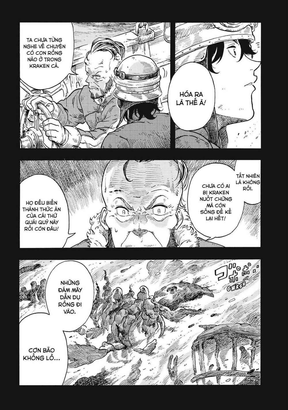 kuutei dragons chapter 30: vượt qua cơn bão - Next chapter 31: cuộc ẩu đả và món carpaccio làm từ kraken