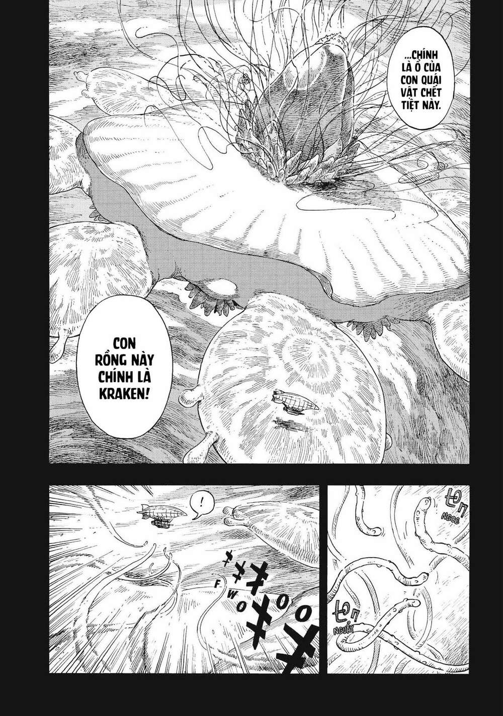 kuutei dragons chapter 30: vượt qua cơn bão - Next chapter 31: cuộc ẩu đả và món carpaccio làm từ kraken