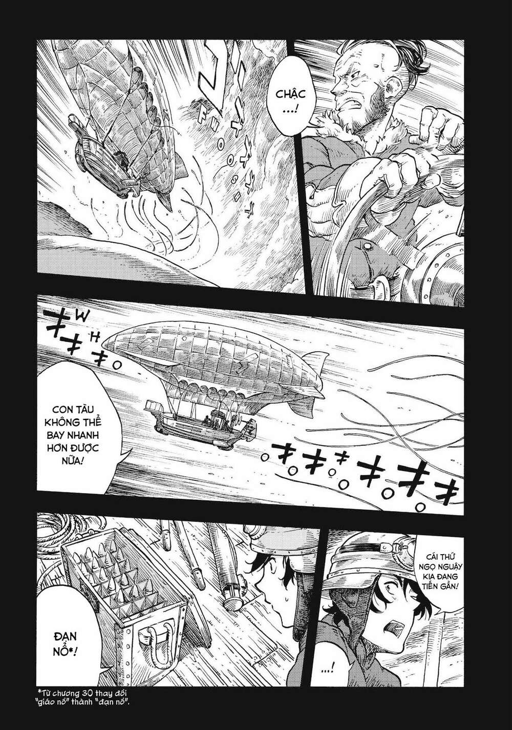 kuutei dragons chapter 30: vượt qua cơn bão - Next chapter 31: cuộc ẩu đả và món carpaccio làm từ kraken