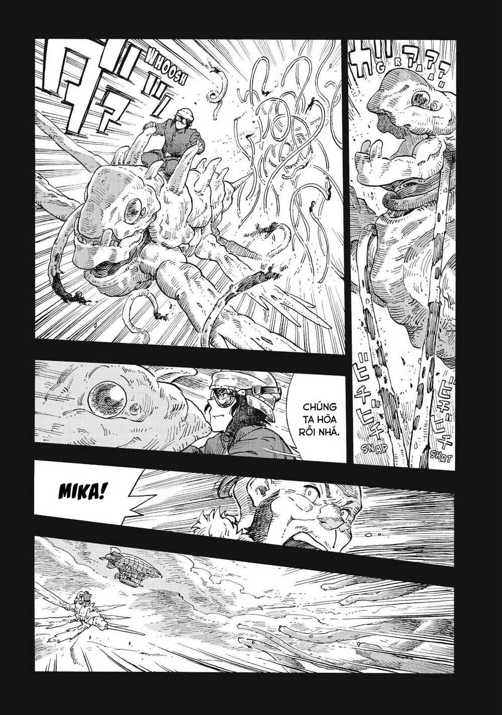 kuutei dragons chapter 30: vượt qua cơn bão - Next chapter 31: cuộc ẩu đả và món carpaccio làm từ kraken