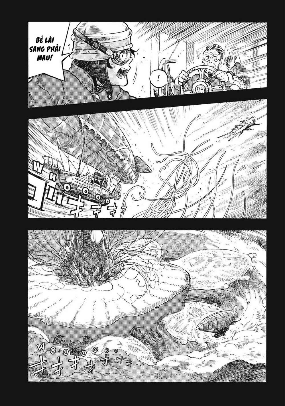 kuutei dragons chapter 30: vượt qua cơn bão - Next chapter 31: cuộc ẩu đả và món carpaccio làm từ kraken