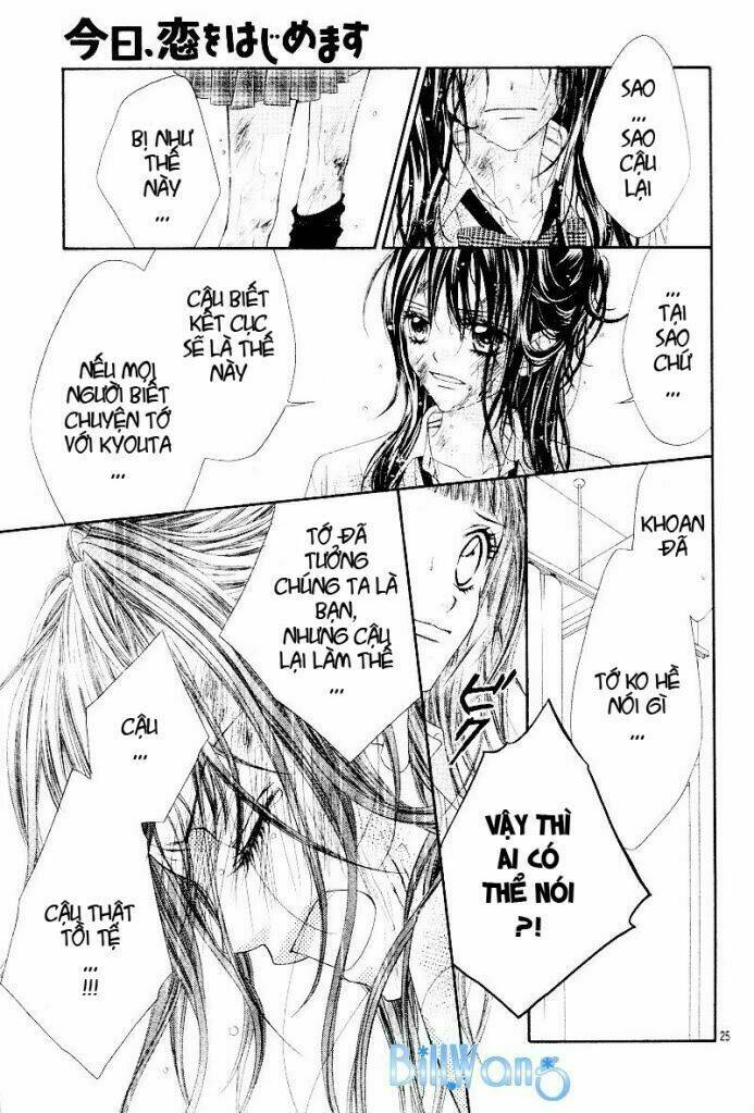 Kyou, Koi Wo Hajimemasu - Mộng Mơ Đầu Đời Chapter 21 - Trang 2