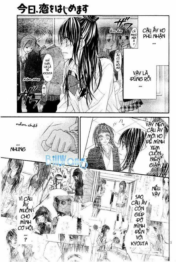 Kyou, Koi Wo Hajimemasu - Mộng Mơ Đầu Đời Chapter 21 - Trang 2