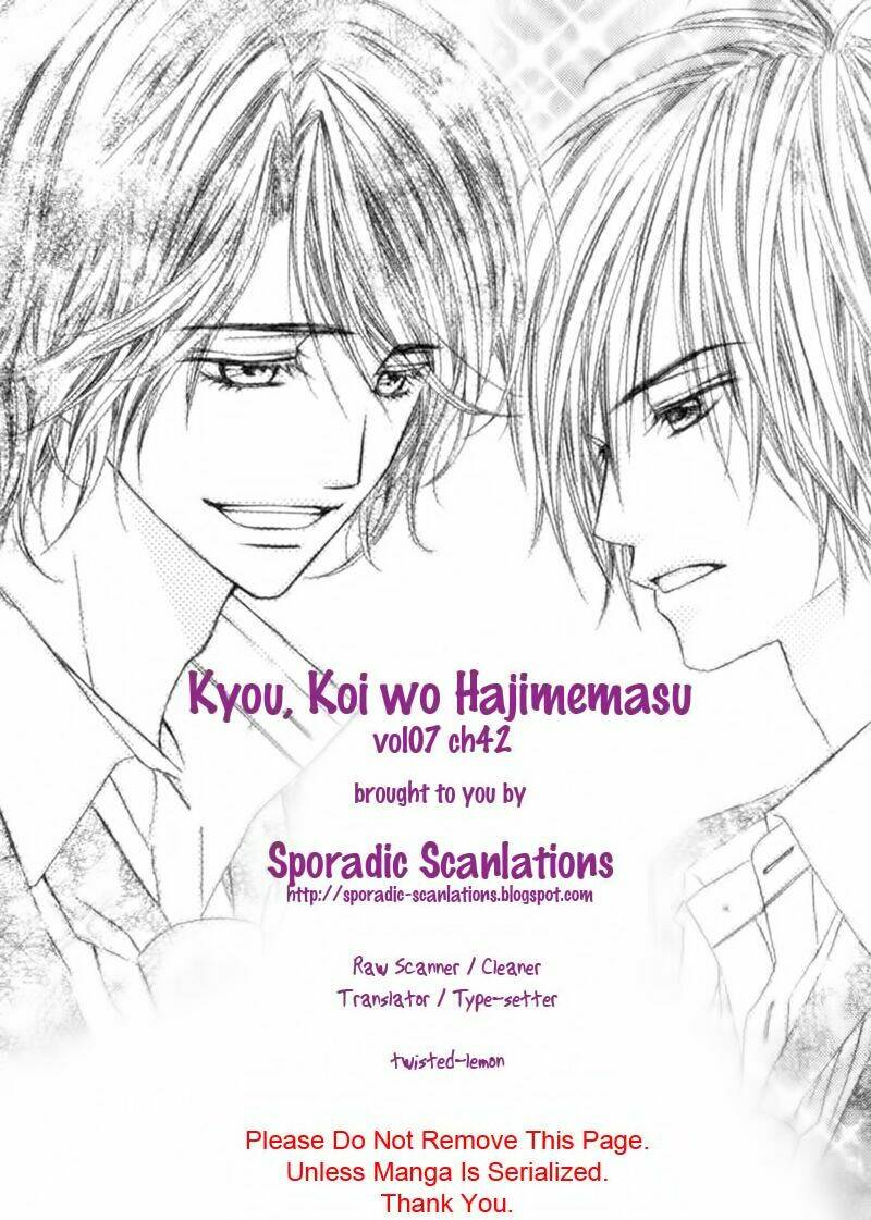 Kyou, Koi Wo Hajimemasu - Mộng Mơ Đầu Đời Chapter 42 - Trang 2