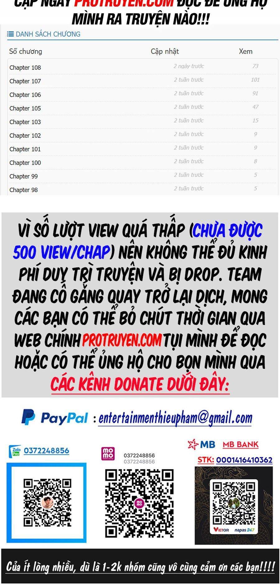 lãng tiên kỳ đàm chapter 109 - Next chương 110