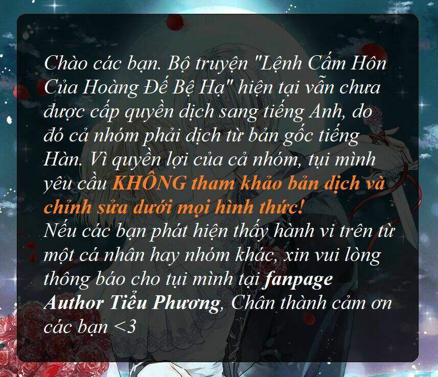 lệnh cấm hôn của hoàng đế bệ hạ chapter 2 - Next chapter 3