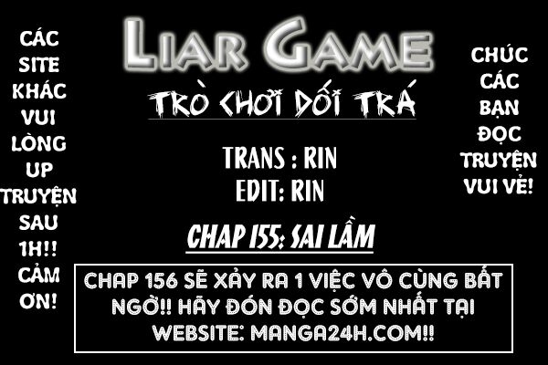 Liar Game Chapter 155 - Trang 2