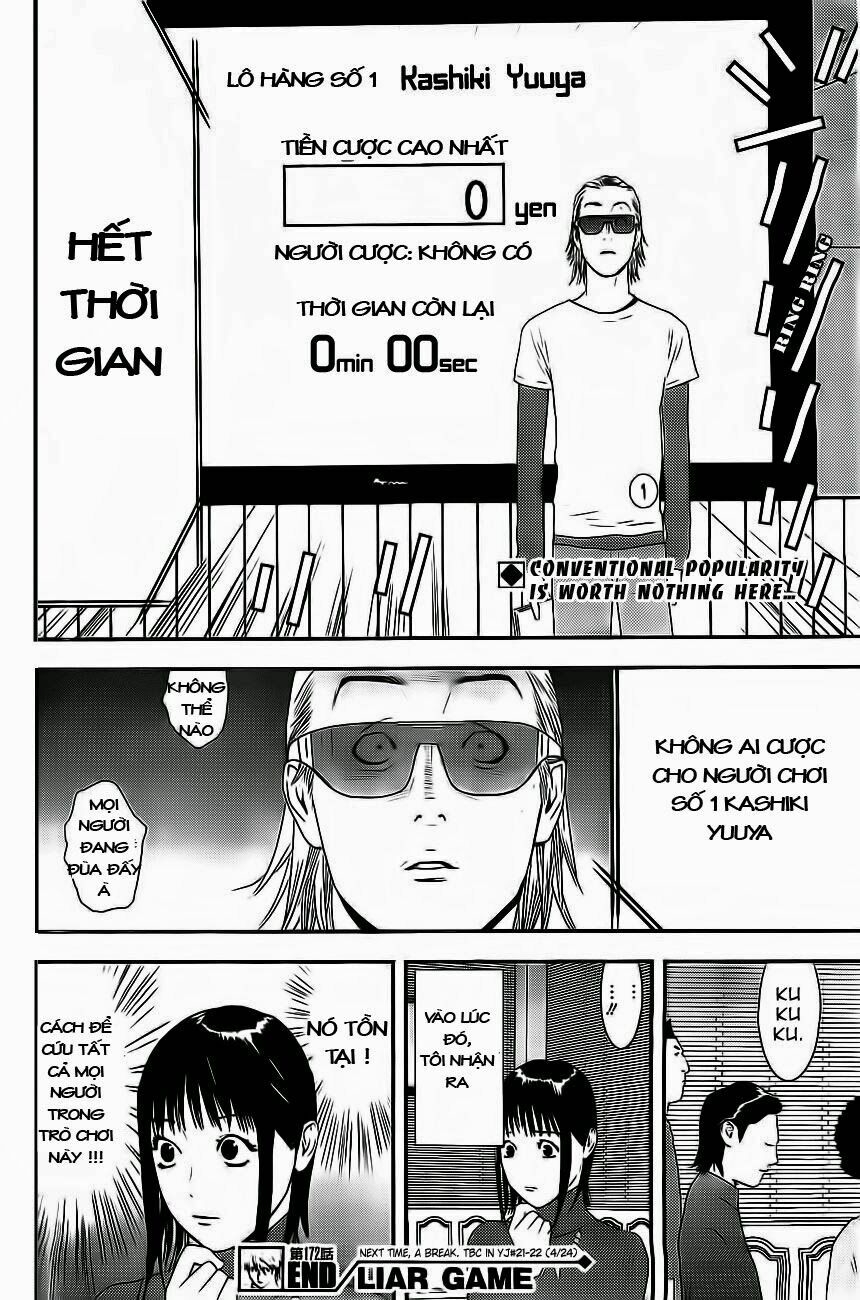 Liar Game Chapter 172 - Trang 2