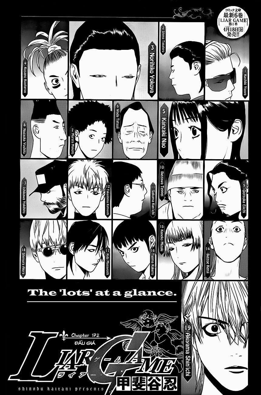 Liar Game Chapter 172 - Trang 2