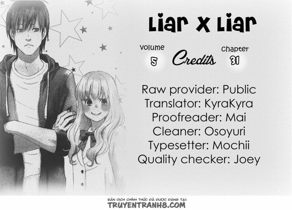 Liar X Liar Chapter 31 - Next Chapter 32