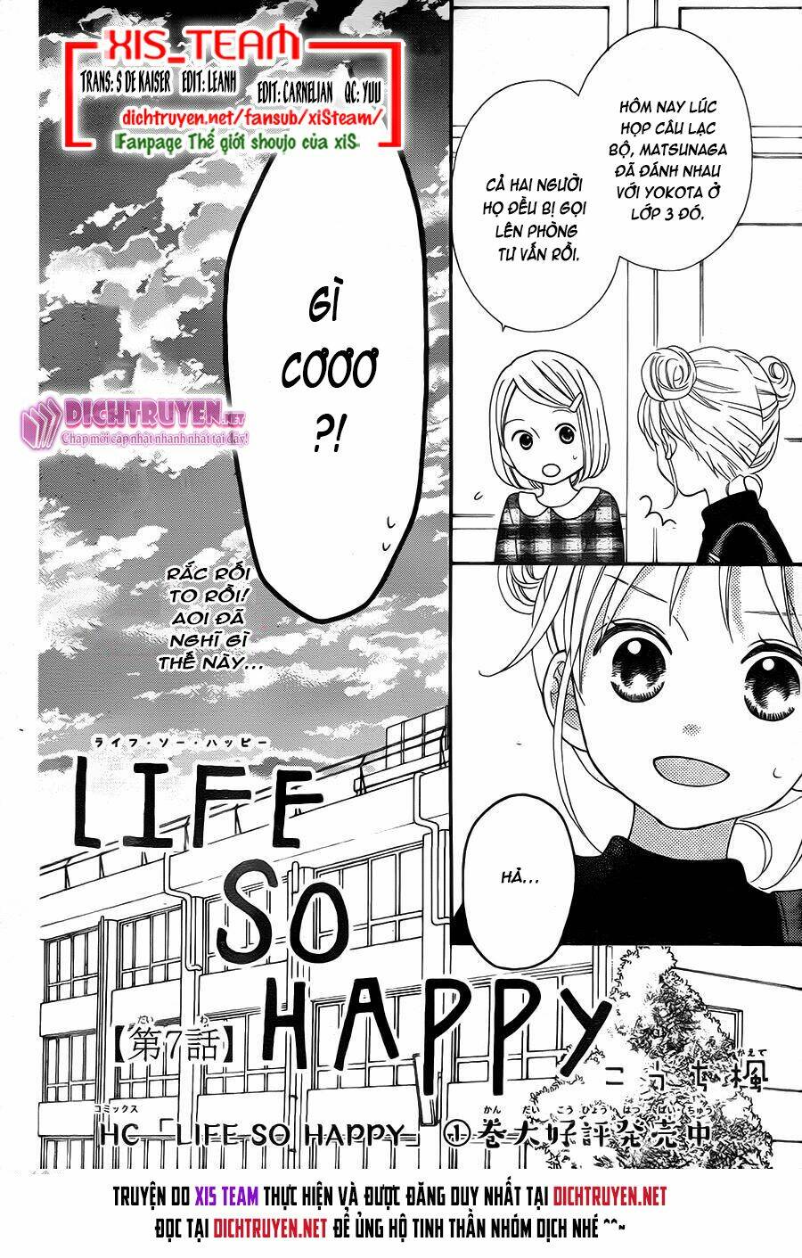 life so happy chapter 7 - Trang 2