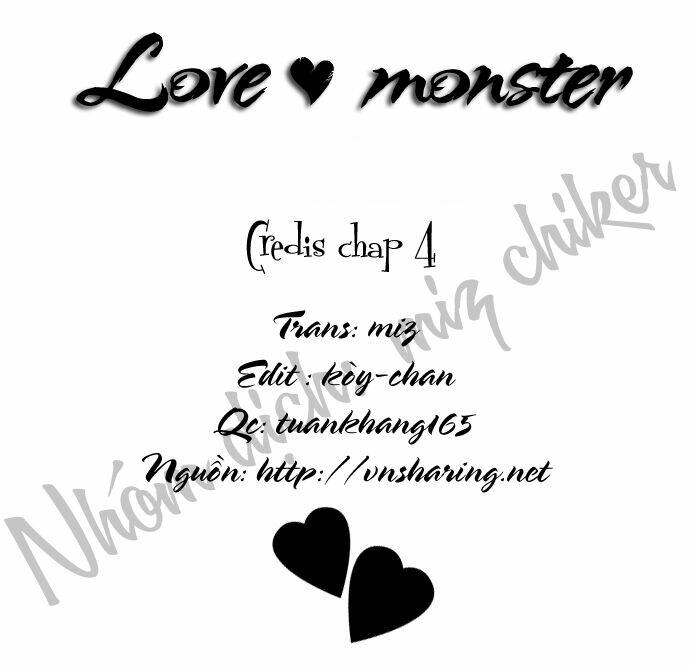 Love Monster Chapter 4 - Trang 2