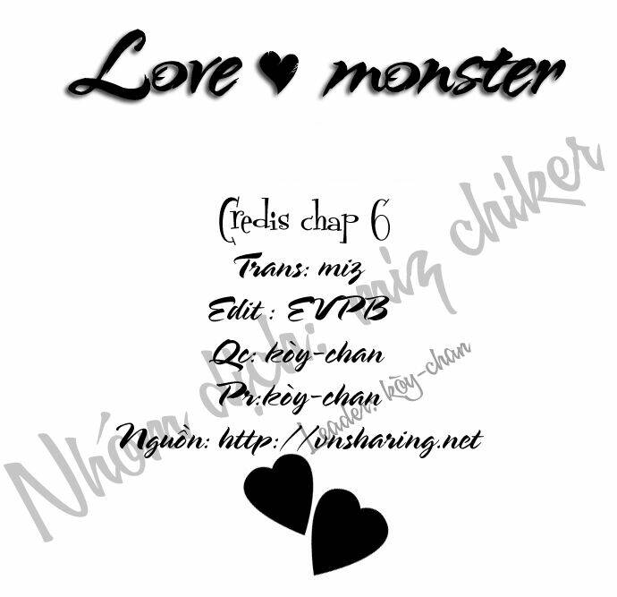 Love Monster Chapter 6 - Trang 2