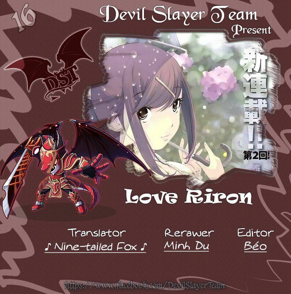 Love Riron Chapter 16 - Trang 2