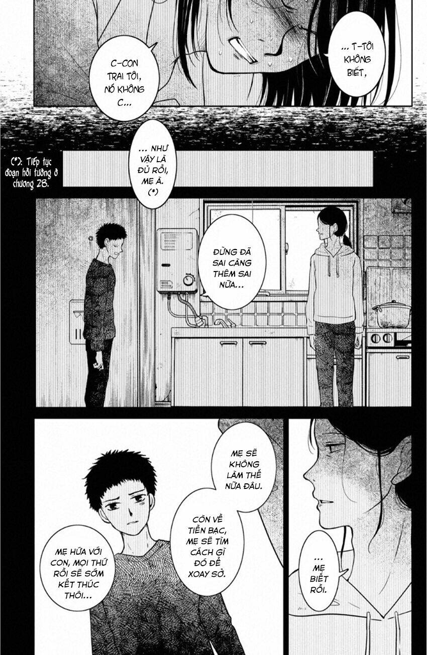 lửa thiêu nhà mitarai chapter 35: thế giới méo mó - Next chapter 36: dù không thể tin