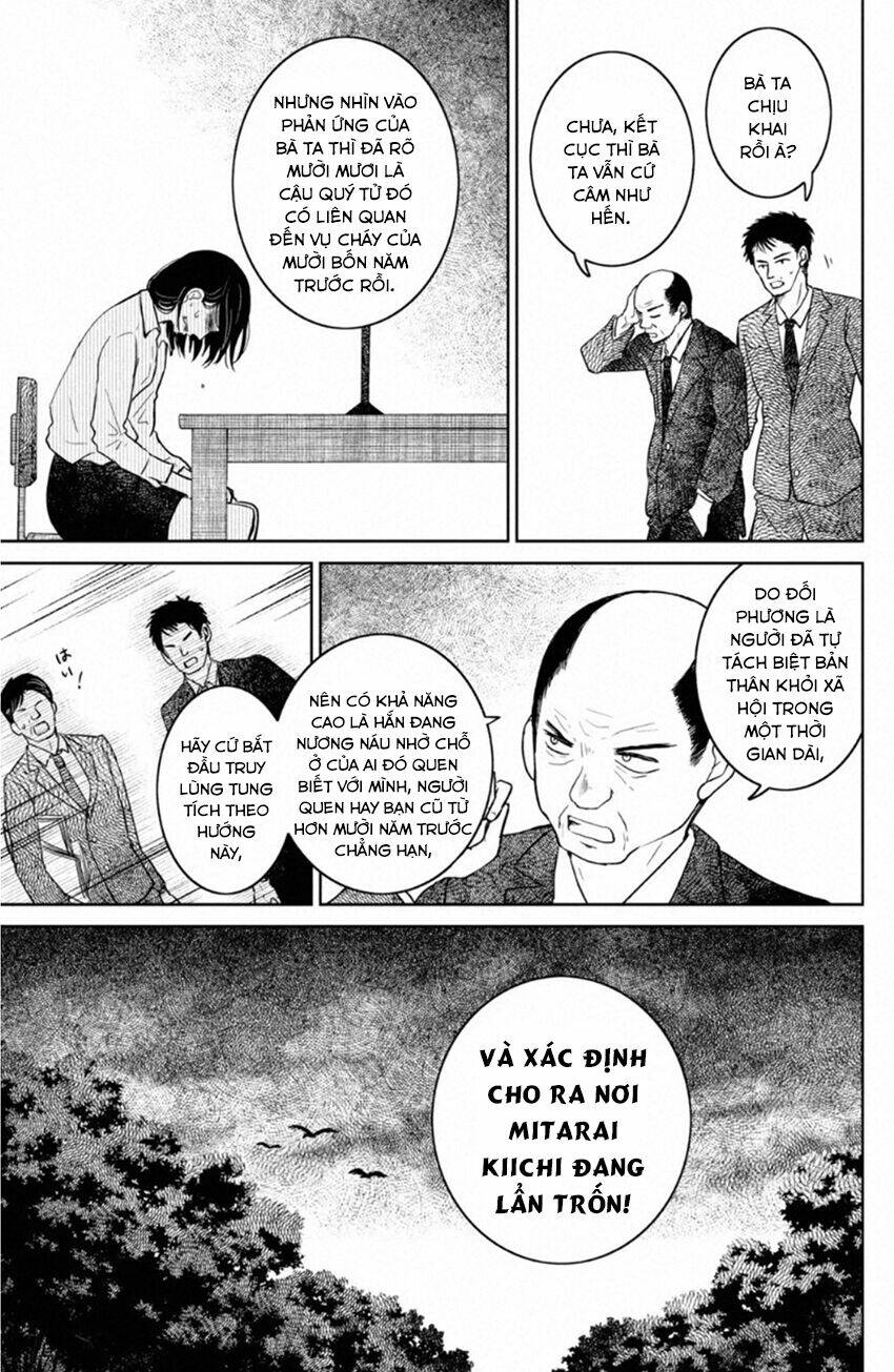 lửa thiêu nhà mitarai chapter 35: thế giới méo mó - Next chapter 36: dù không thể tin