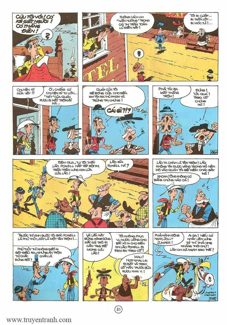 lucky luke chương 13 - Next chương 14