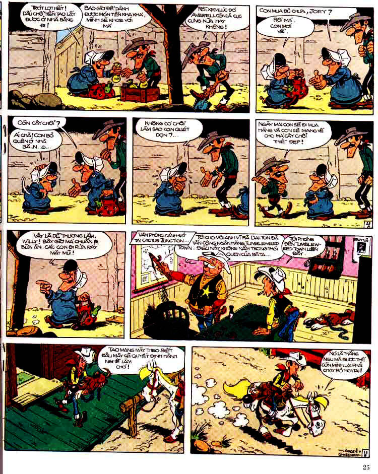 lucky luke chương 15 - Next chương 16