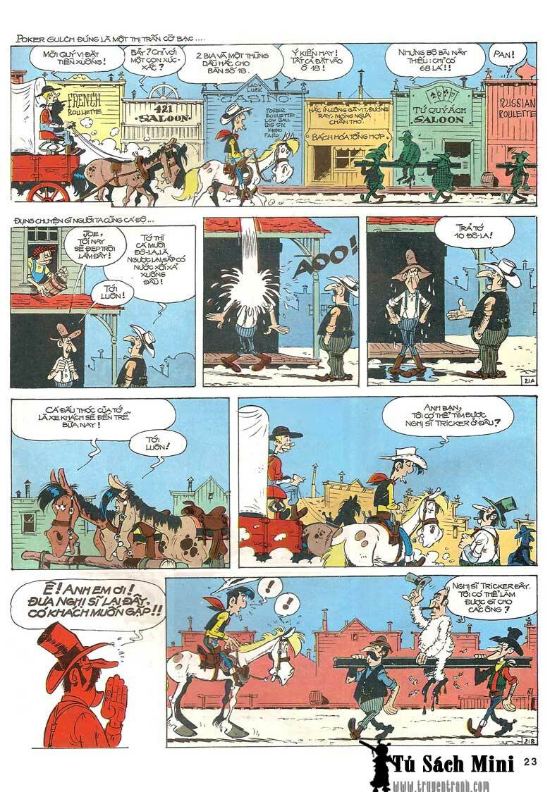 lucky luke chương 24 - Next chương 25