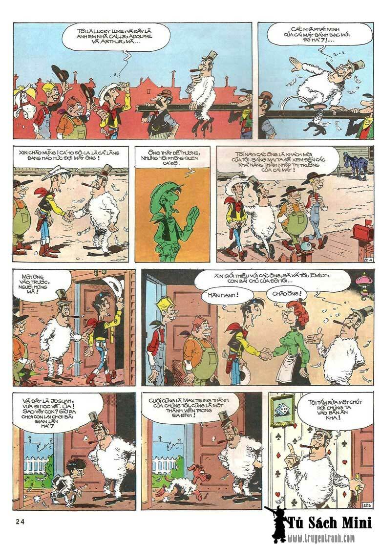 lucky luke chương 24 - Next chương 25