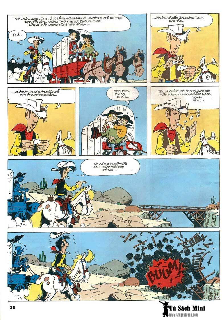 lucky luke chương 24 - Next chương 25