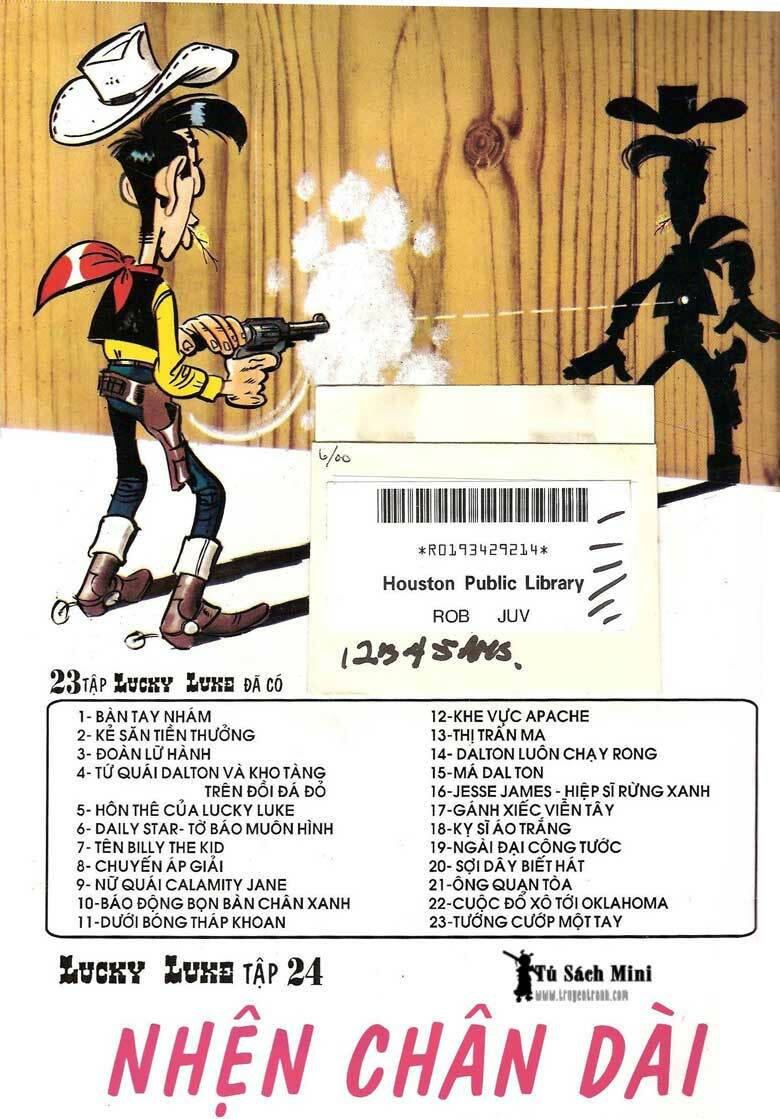 lucky luke chương 24 - Next chương 25