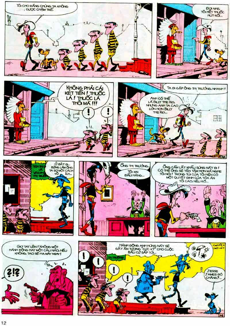 lucky luke chương 28 - Next chương 29