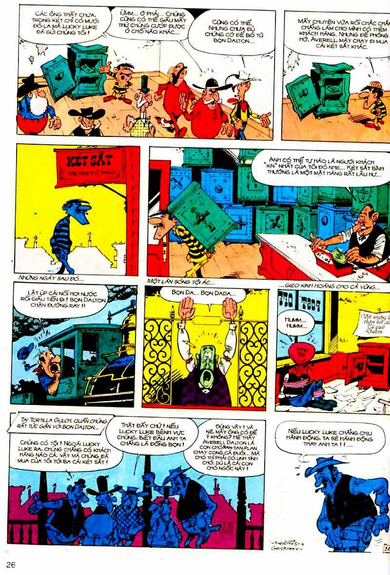 lucky luke chương 28 - Next chương 29