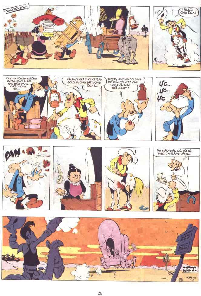 lucky luke chương 29 - Next chương 30