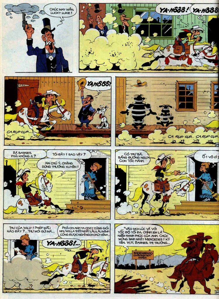 lucky luke chương 35 - Next chương 36