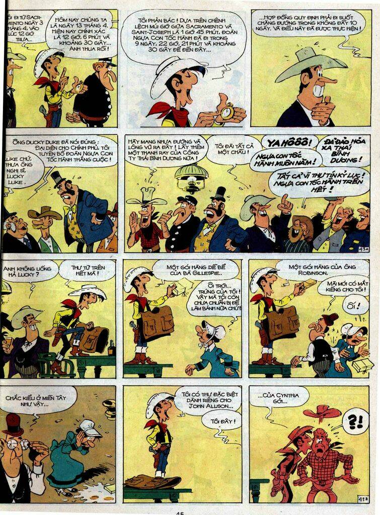 lucky luke chương 35 - Next chương 36