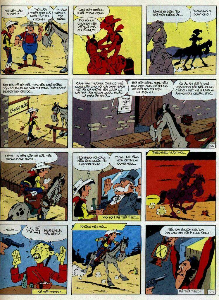 lucky luke chương 45 - Next chương 46