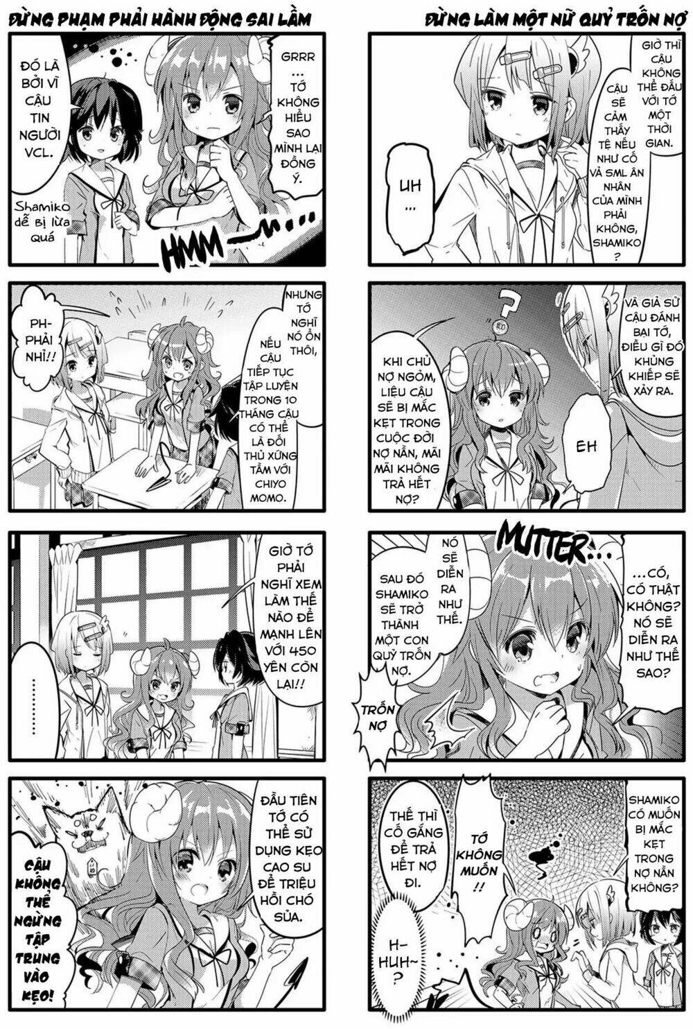 machikado mazoku chapter 4 - Next chapter 5