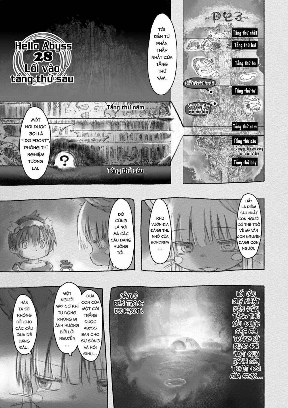 made in abyss chapter 28: lối vào tầng thứ sáu - Trang 2