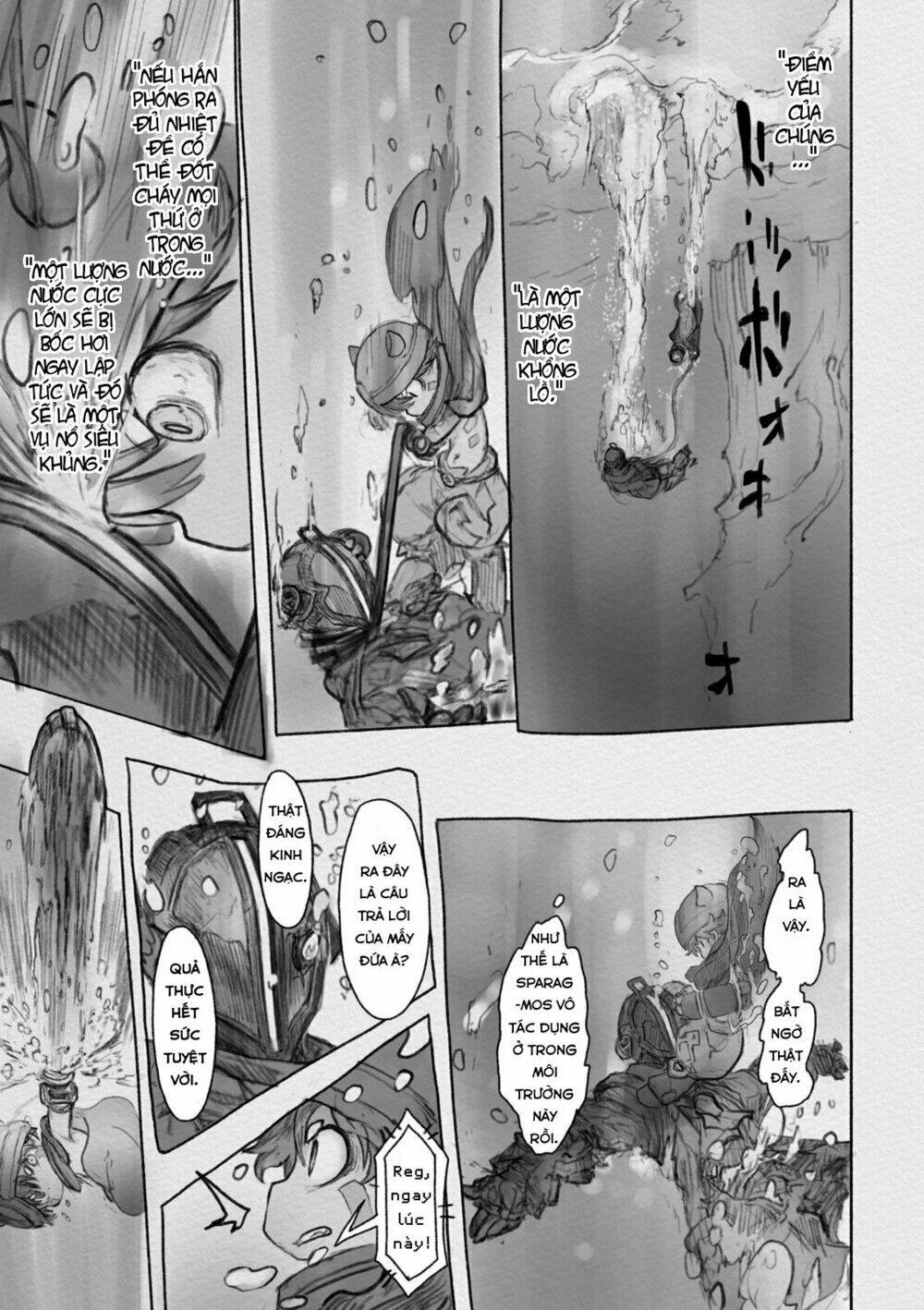 made in abyss chapter 32: kết thúc của một trận chiến khốc - Trang 2