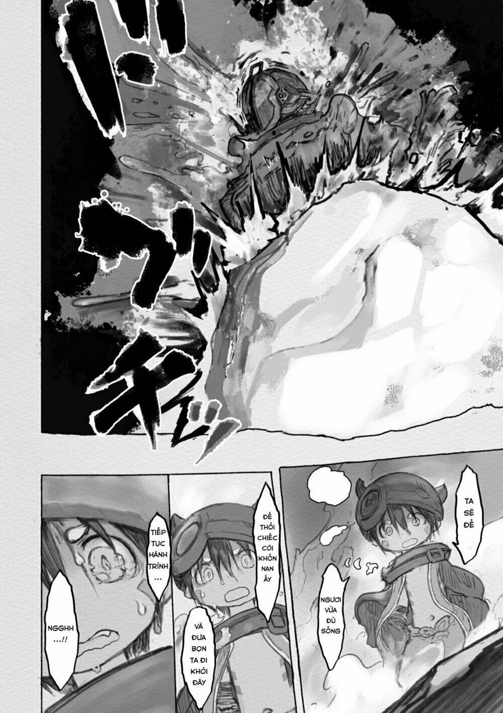 made in abyss chapter 32: kết thúc của một trận chiến khốc - Trang 2