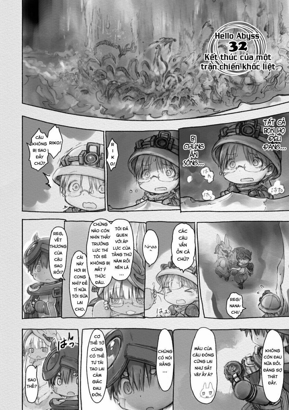 made in abyss chapter 32: kết thúc của một trận chiến khốc - Trang 2