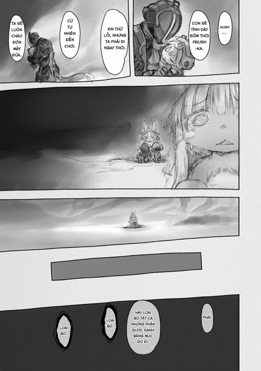 made in abyss chapter 32: kết thúc của một trận chiến khốc - Trang 2