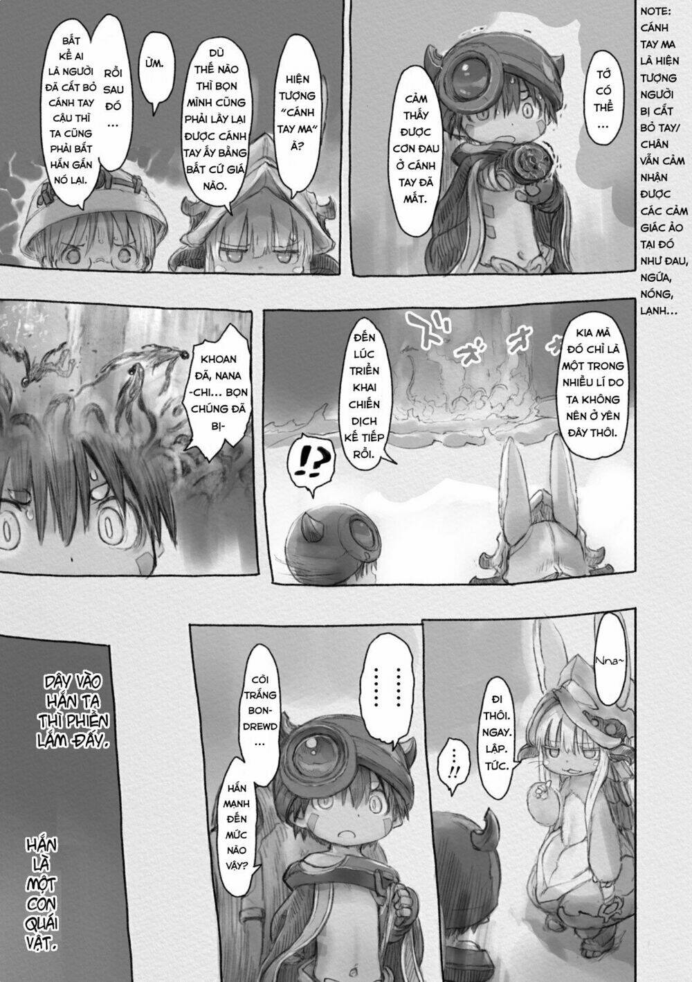 made in abyss chapter 32: kết thúc của một trận chiến khốc - Trang 2