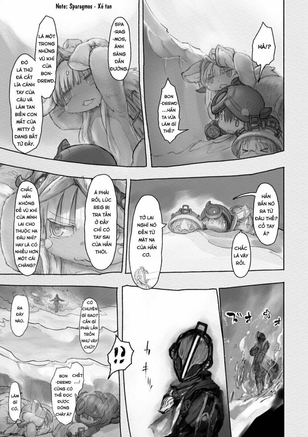 made in abyss chapter 32: kết thúc của một trận chiến khốc - Trang 2