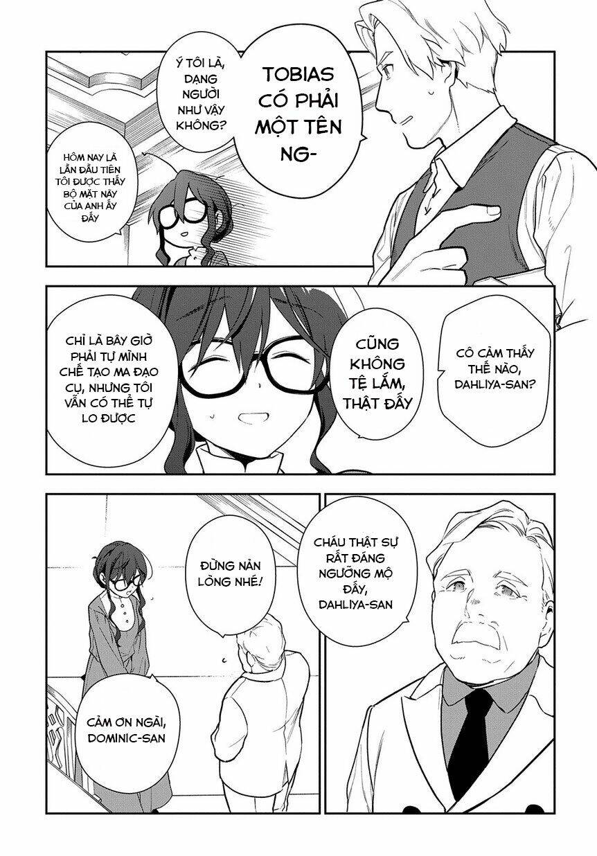 Madougushi Dahliya Wa Utsumukanai ~Kyou Kara Jiyuu Na Shokunin Life~ Vol 1 Chapter 3 - Trang 2