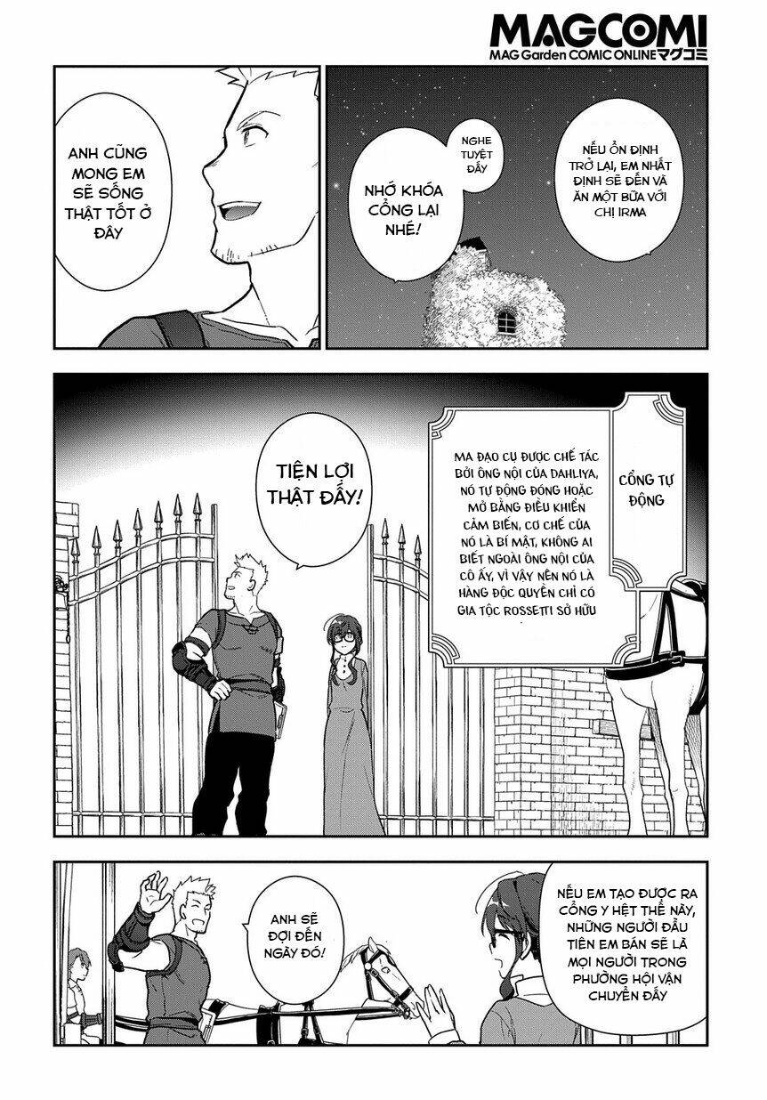 Madougushi Dahliya Wa Utsumukanai ~Kyou Kara Jiyuu Na Shokunin Life~ Chapter 3 - Trang 2