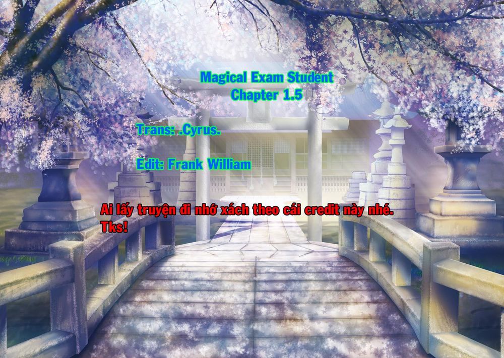 Magical Exam Student Chapter 1.5 - Next Chapter 2