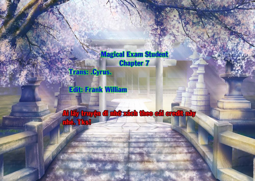 Magical Exam Student Chapter 7 - Next Chapter 8