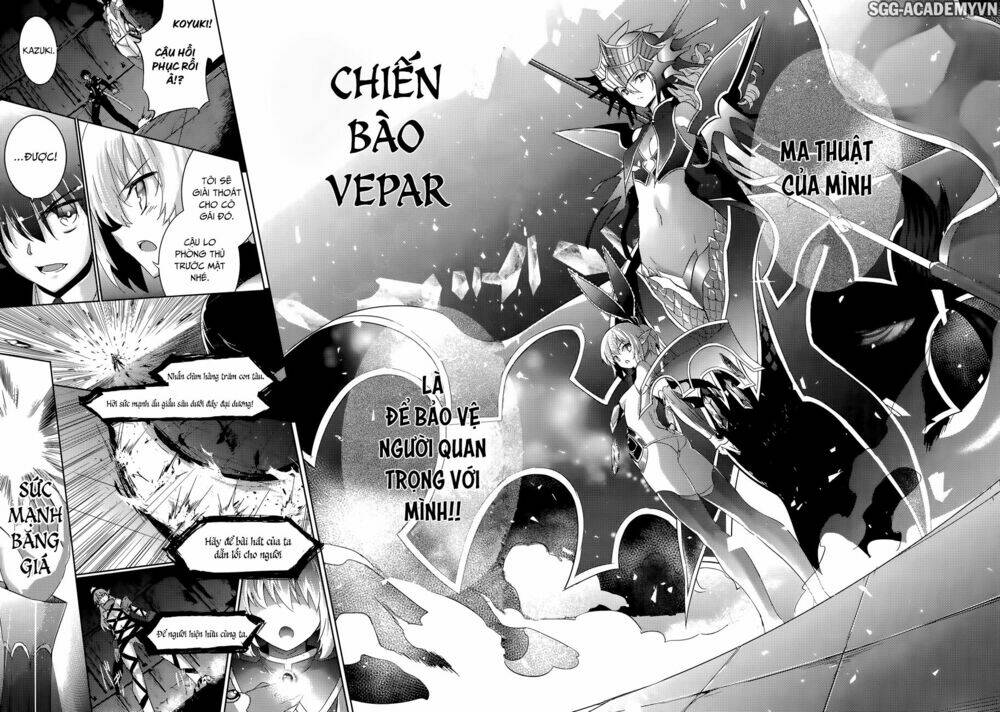 magika no kenshi to shoukan maou chapter 34 - Next chapter 35