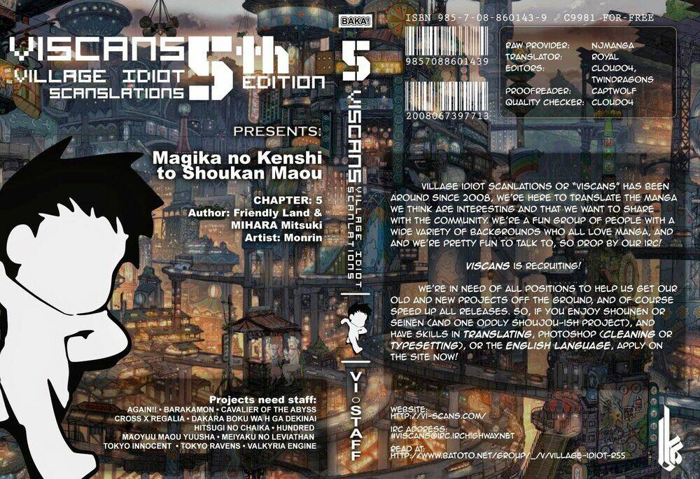 magika no kenshi to shoukan maou chapter 5 - Next chapter 6