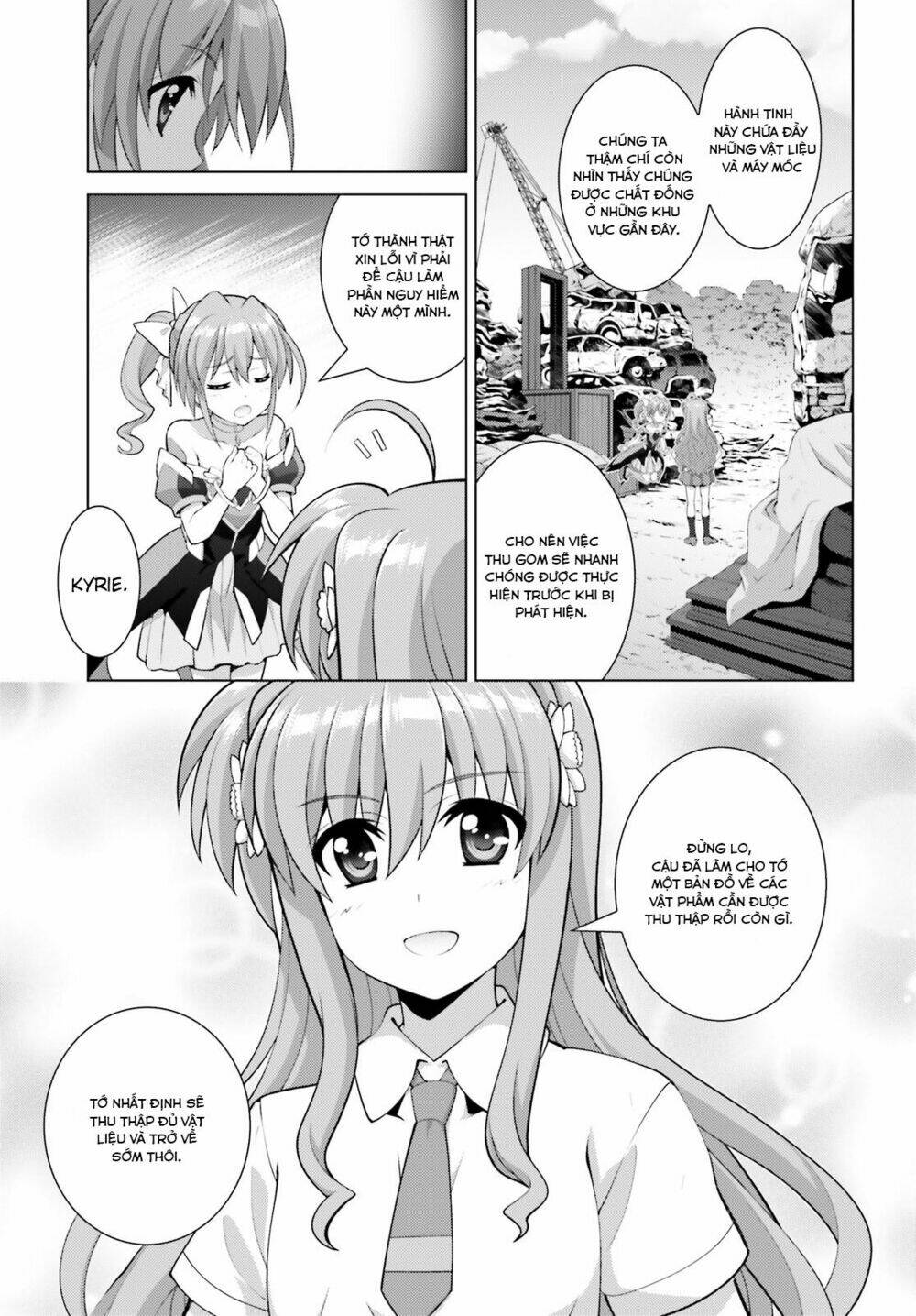 mahou shoujo lyrical nanoha reflection chương 6.2 - Trang 2